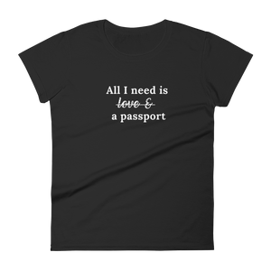 Women's Passport II t-shirt (4 Colors)